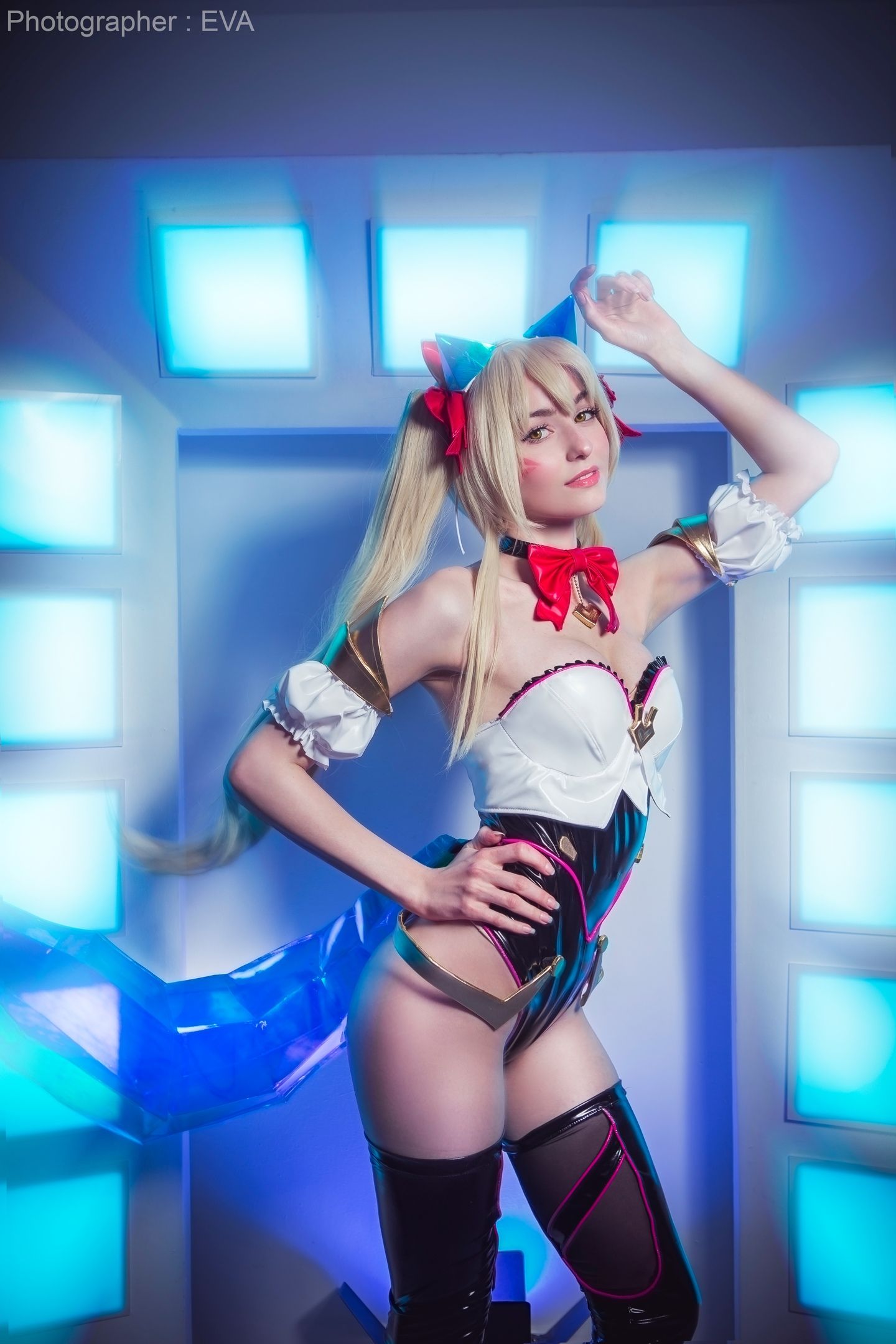 Косплей на Ahri. Косплеер: Анастасия Мелорин. Источник: vk.com/eva_cosplay_photo