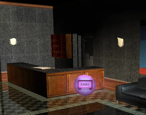 Первая точка сохранения в GTA: Vice City в отеле Ocean View