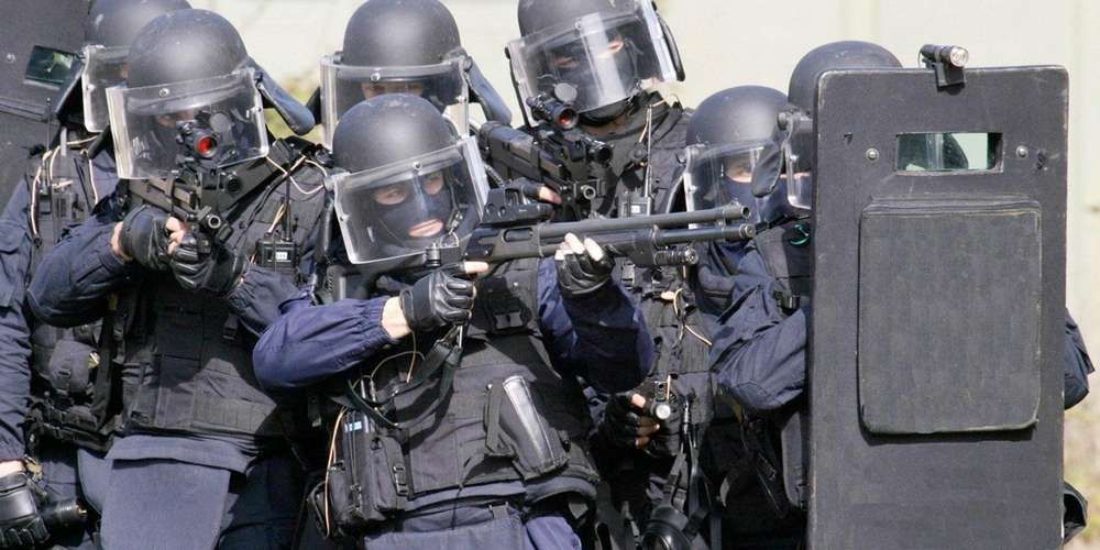 Бойцы GIGN в жизни