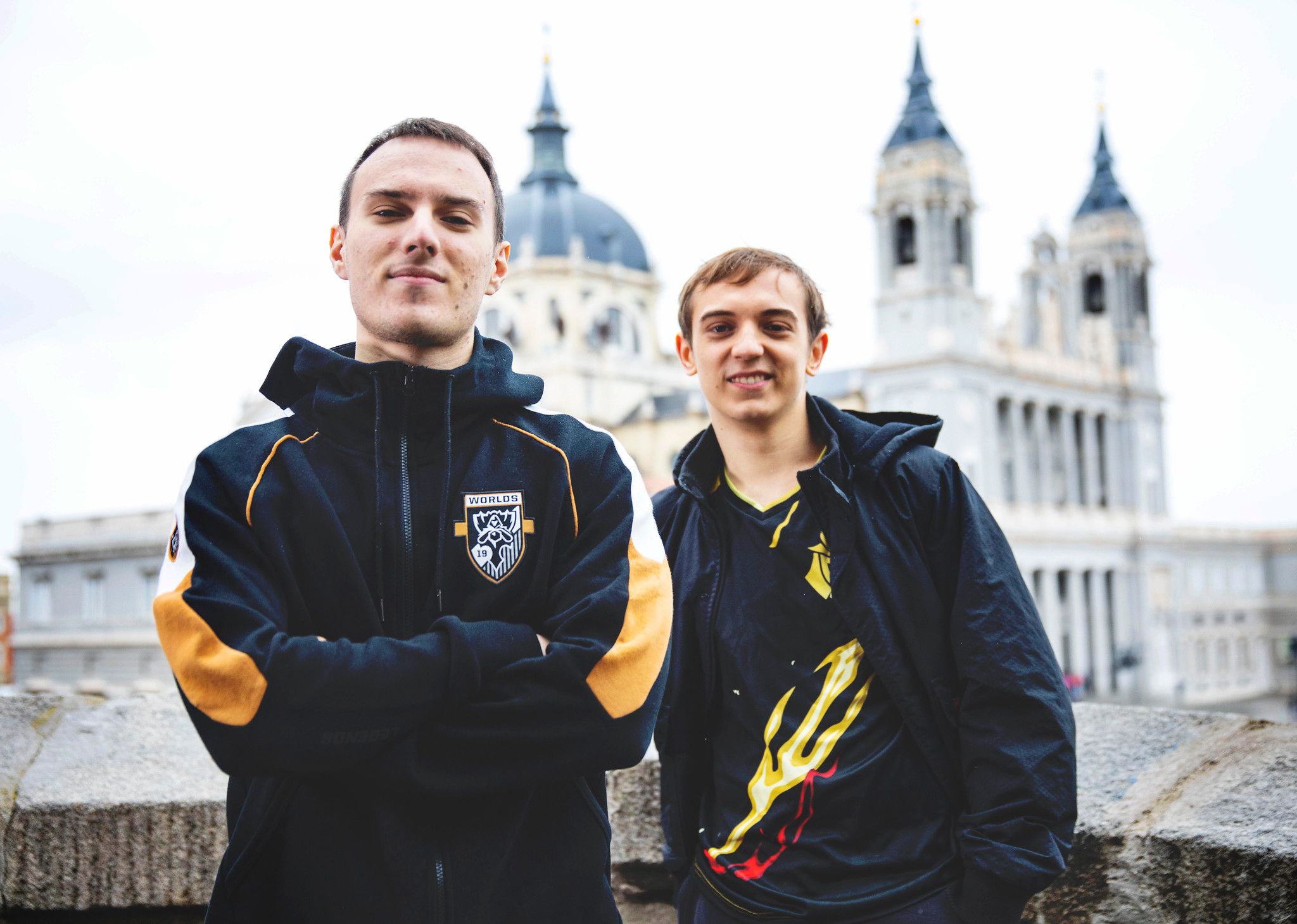 Perkz и Caps. Фото: Colin Young-Wolff/Riot Games