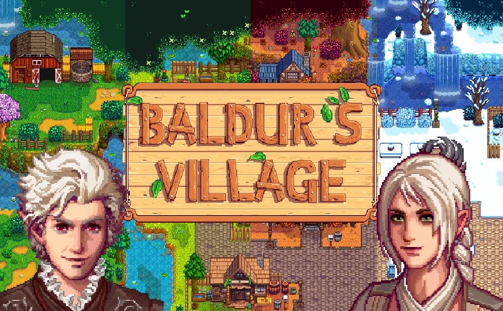 Baldurʼs Village. Источник: nexusmods.com