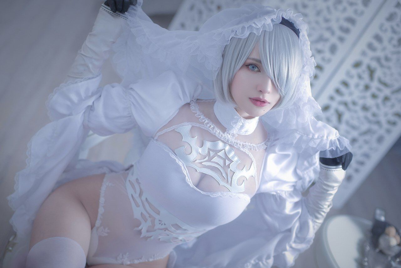 Косплей на 2B | Источник: vk.com/cosplay.world