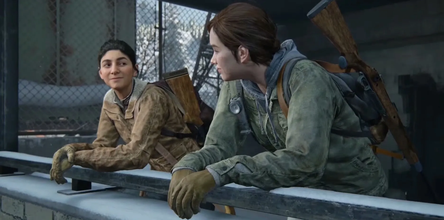Скриншот из игры The Last of Us Part II