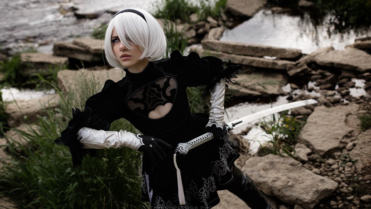 Косплей на 2B | Источник: vk.com/cosplay.world