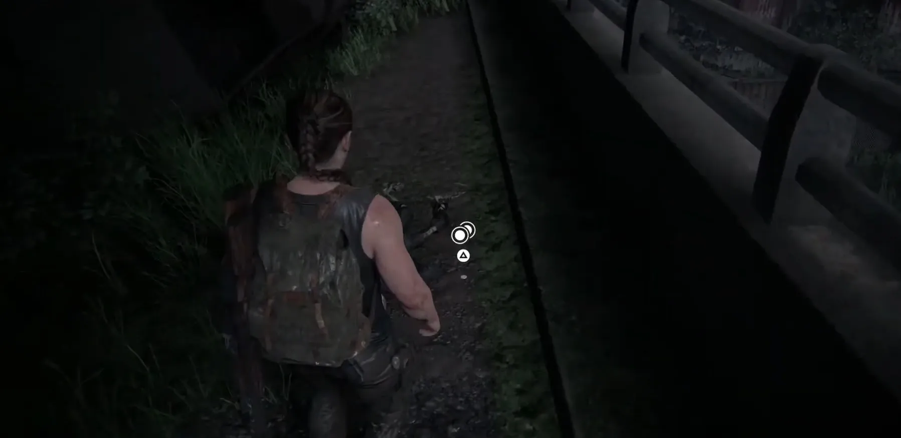 Скриншот из игры The Last of Us Part II