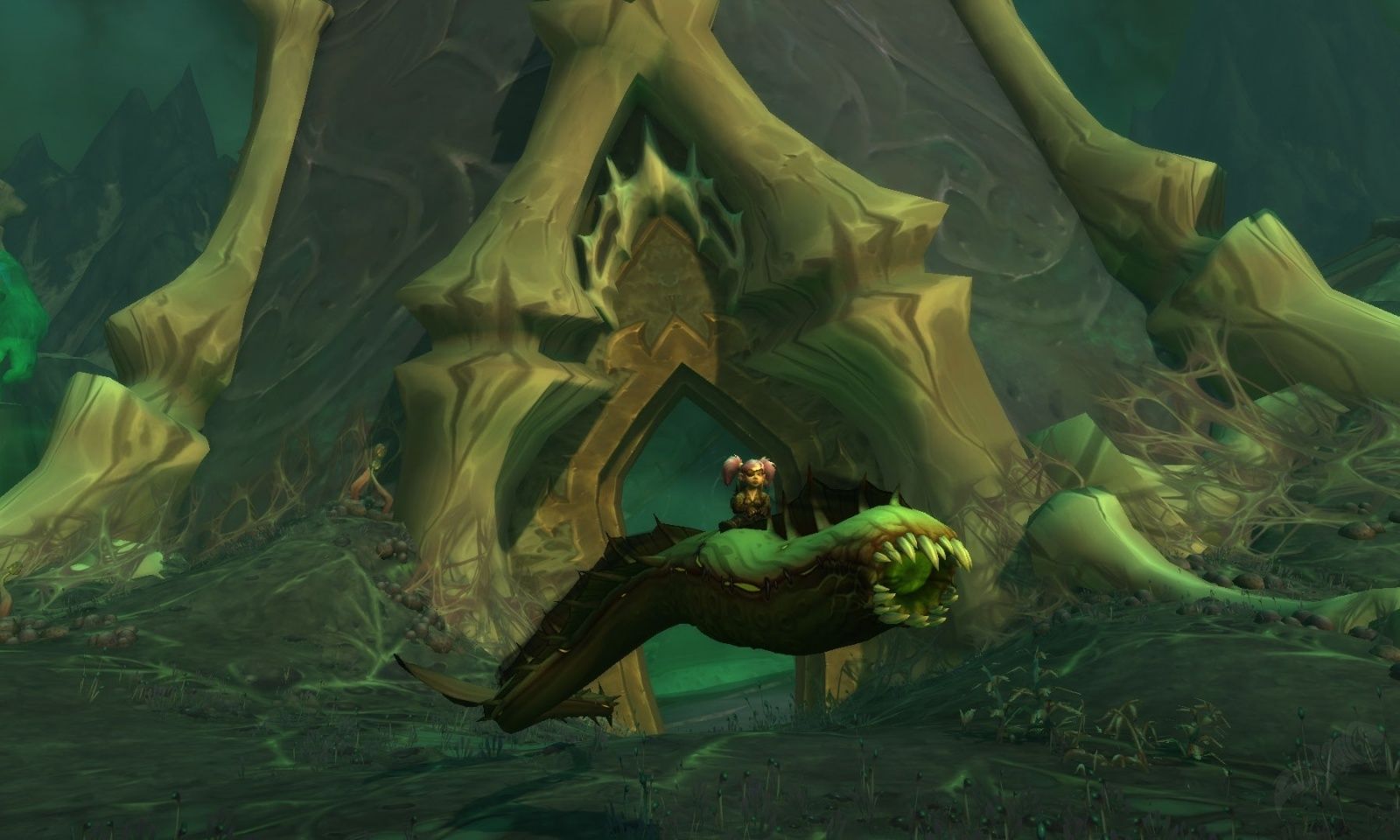 Слизистая змея в WoW: Shadowlands. Источник: Wowhead