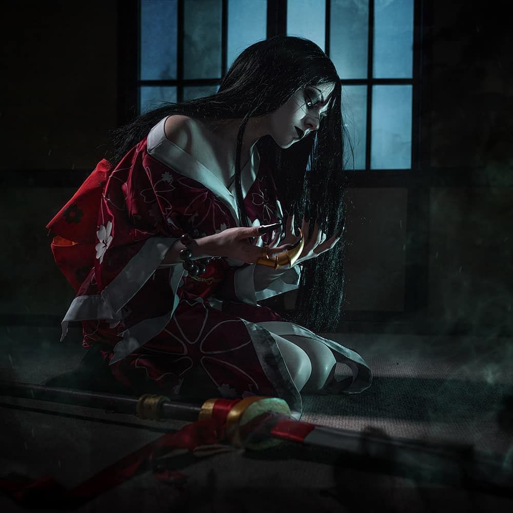 Косплей на Hisako. Косплеер: Алина Артемьева. Источник: instagram.com/violet__cosplay/