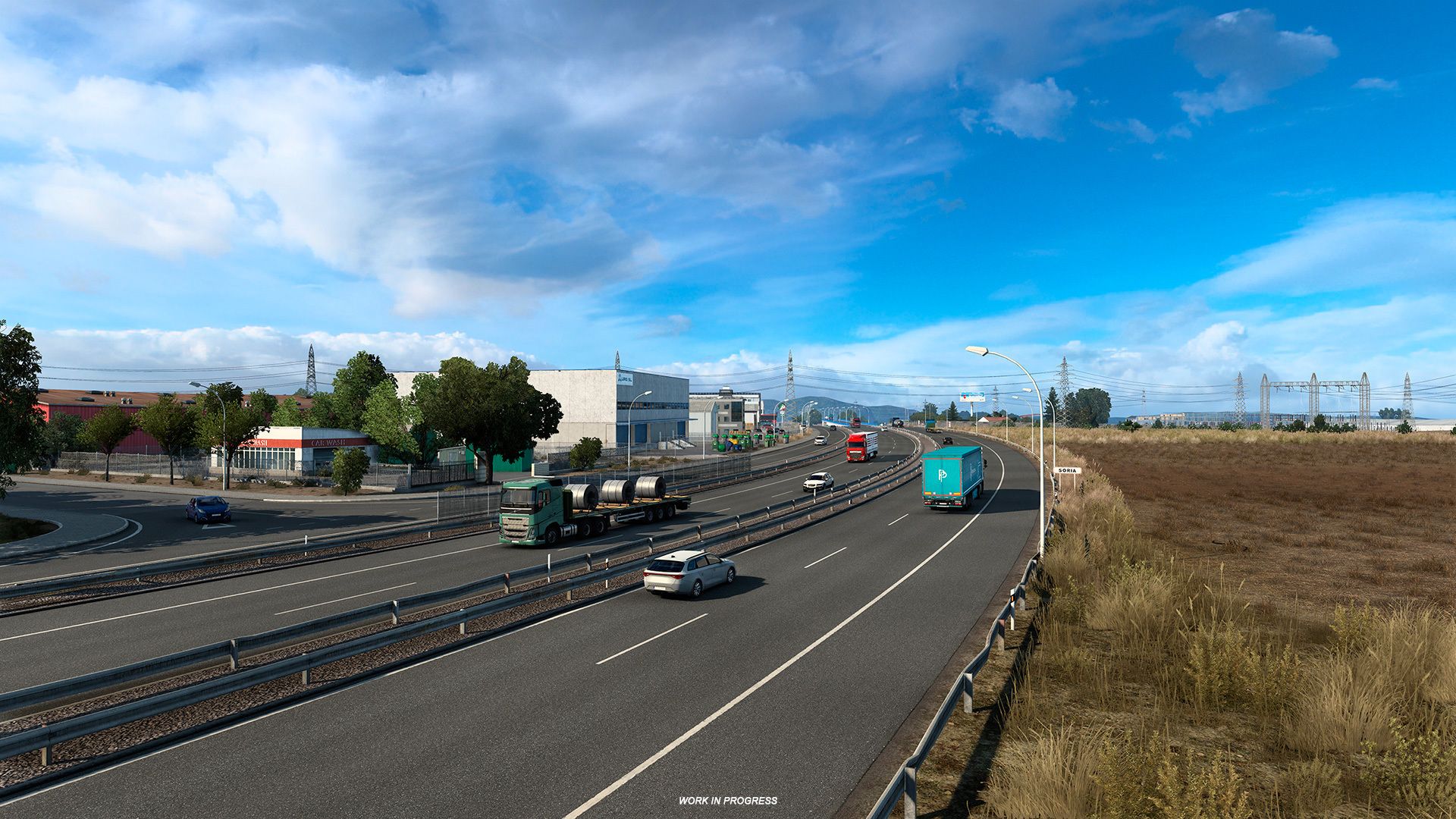 Обновление для дополнения Iberia в Euro Truck Simulator 2.
Источник: SCS Software