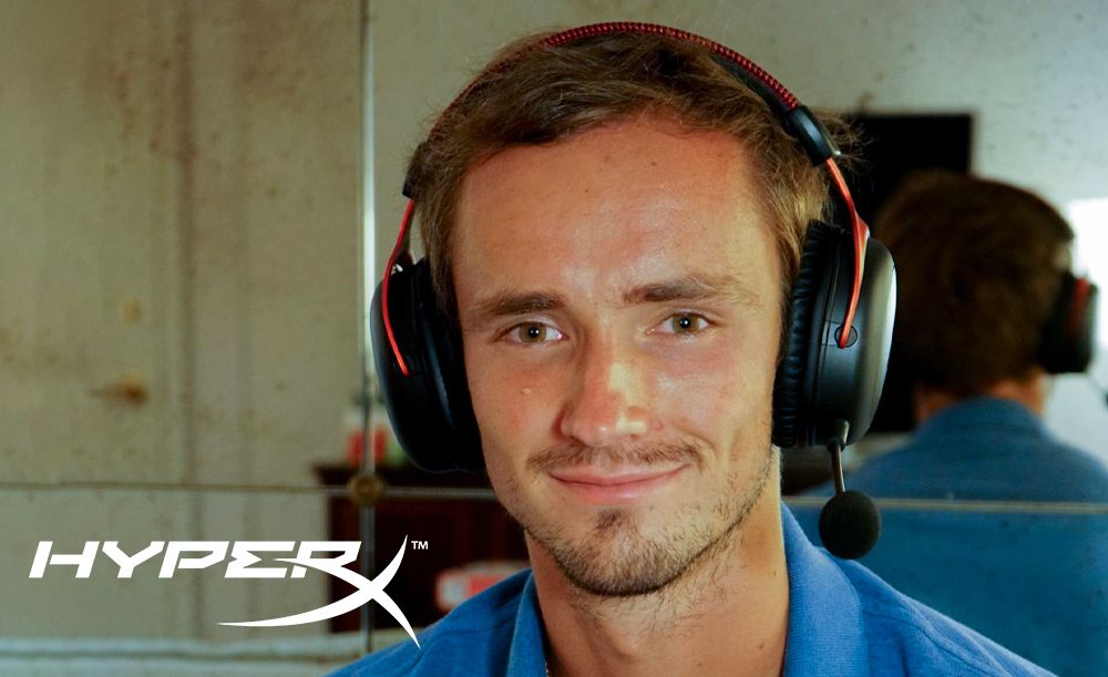 Даниил Медведев.
Источник: HyperX