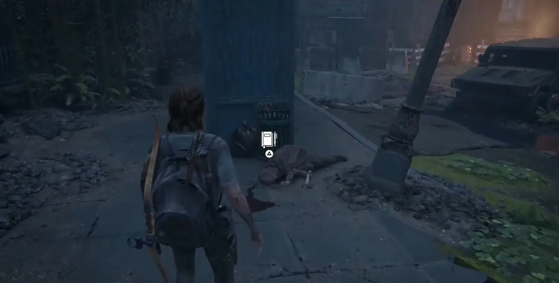 Скриншот из игры The Last of Us Part II