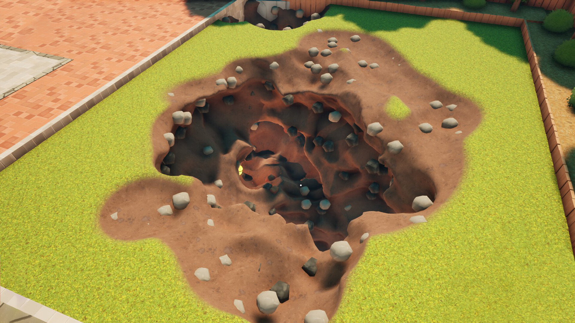 Скриншот из A Game About Digging A Hole | Источник: steampowered.com