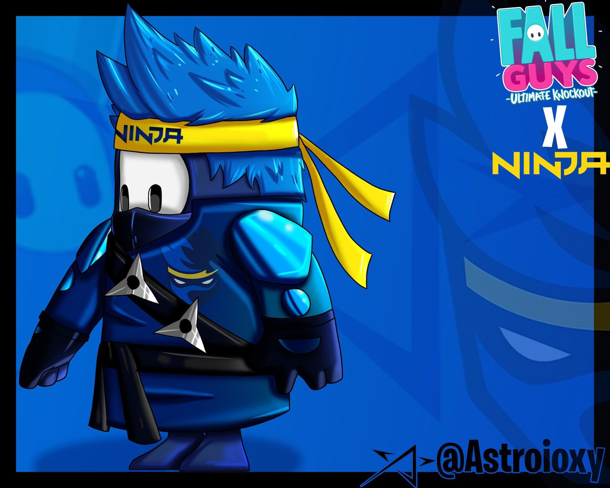 Костюм Ninja.
Источник: твиттер Ninja