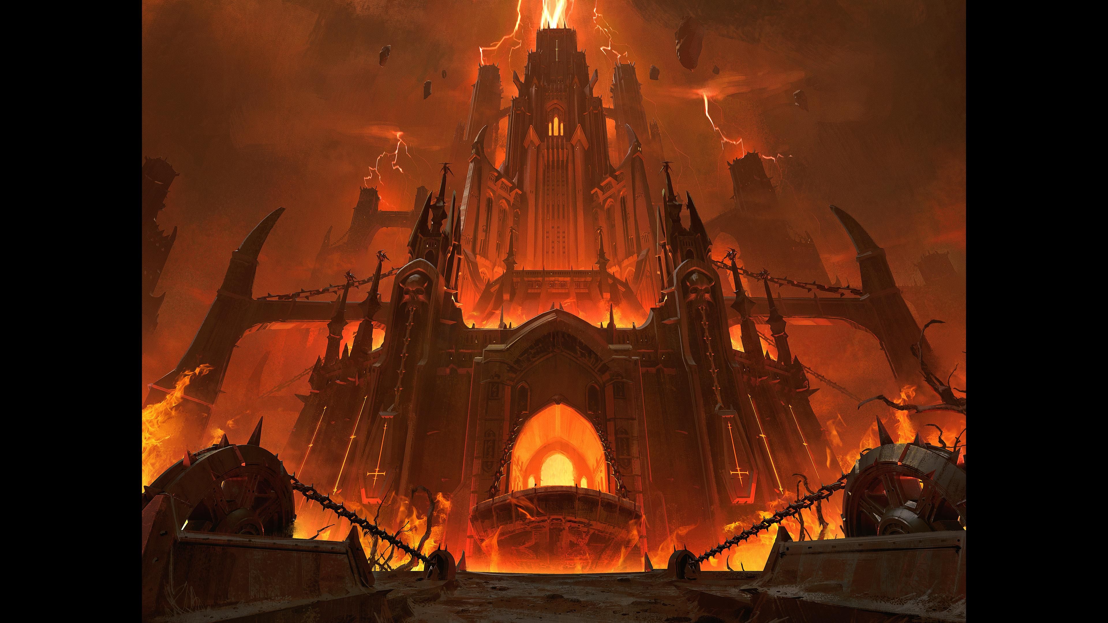 Концепт-арт Abyssal Keep | Источник: x.com/DOOM