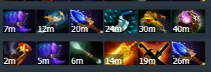 Два варианта сборки на керри Undying от STORM. Источник: Dotabuff 