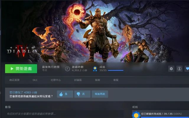 Скриншот страницы Diablo IV в Steam от PermissionMurky2887. Источник: reddit