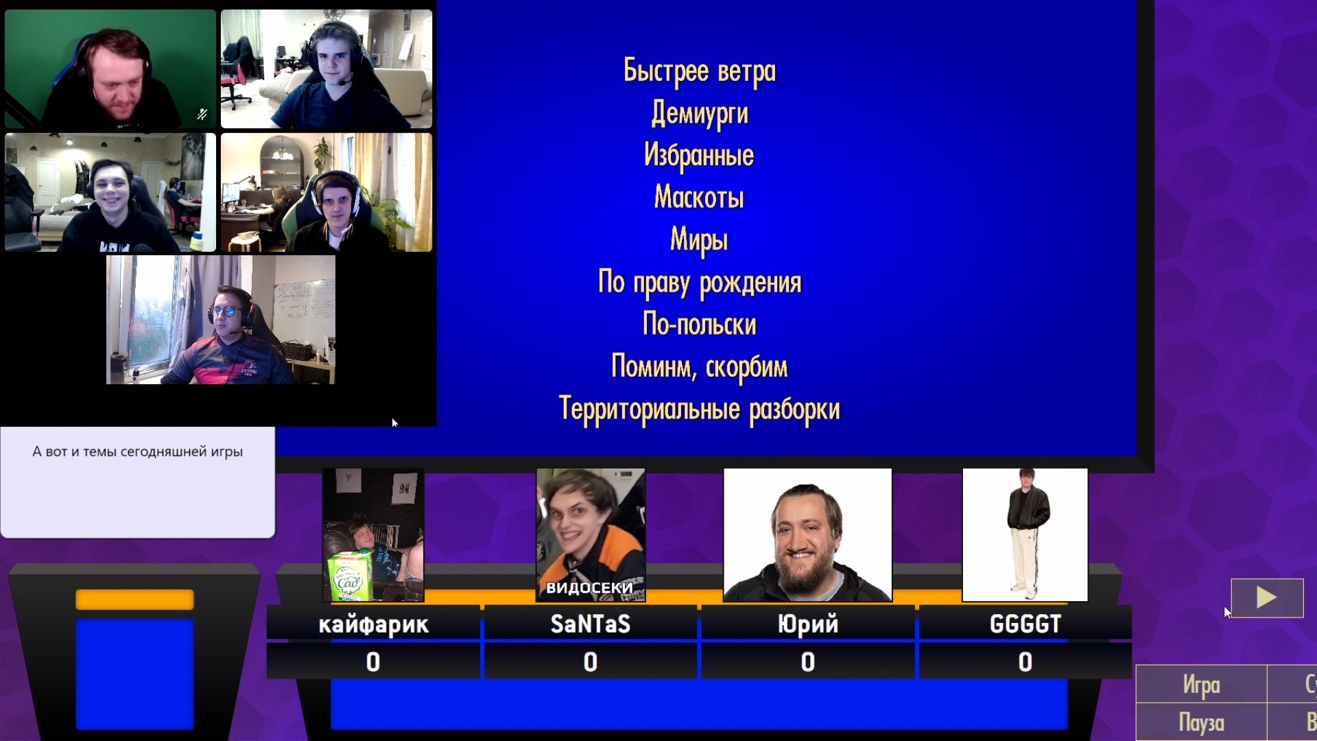 Темы 