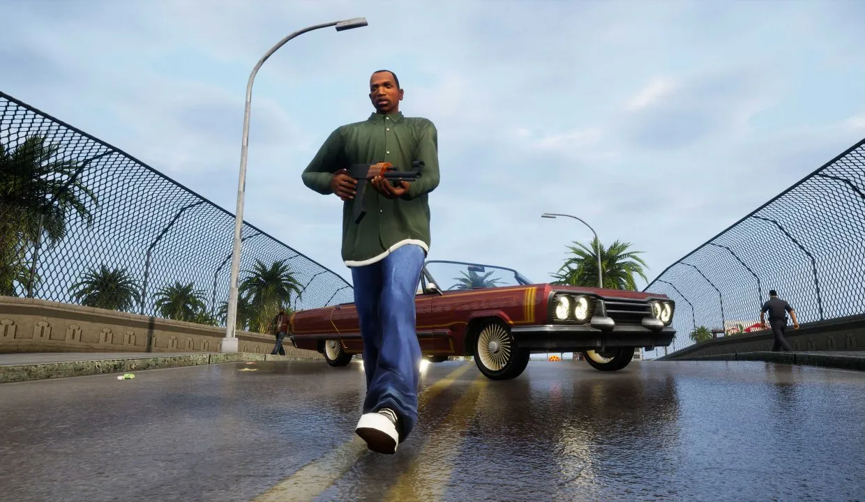 Скриншот из GTA: The Trilogy — The Definitive Edition. Источник: Rockstar Games