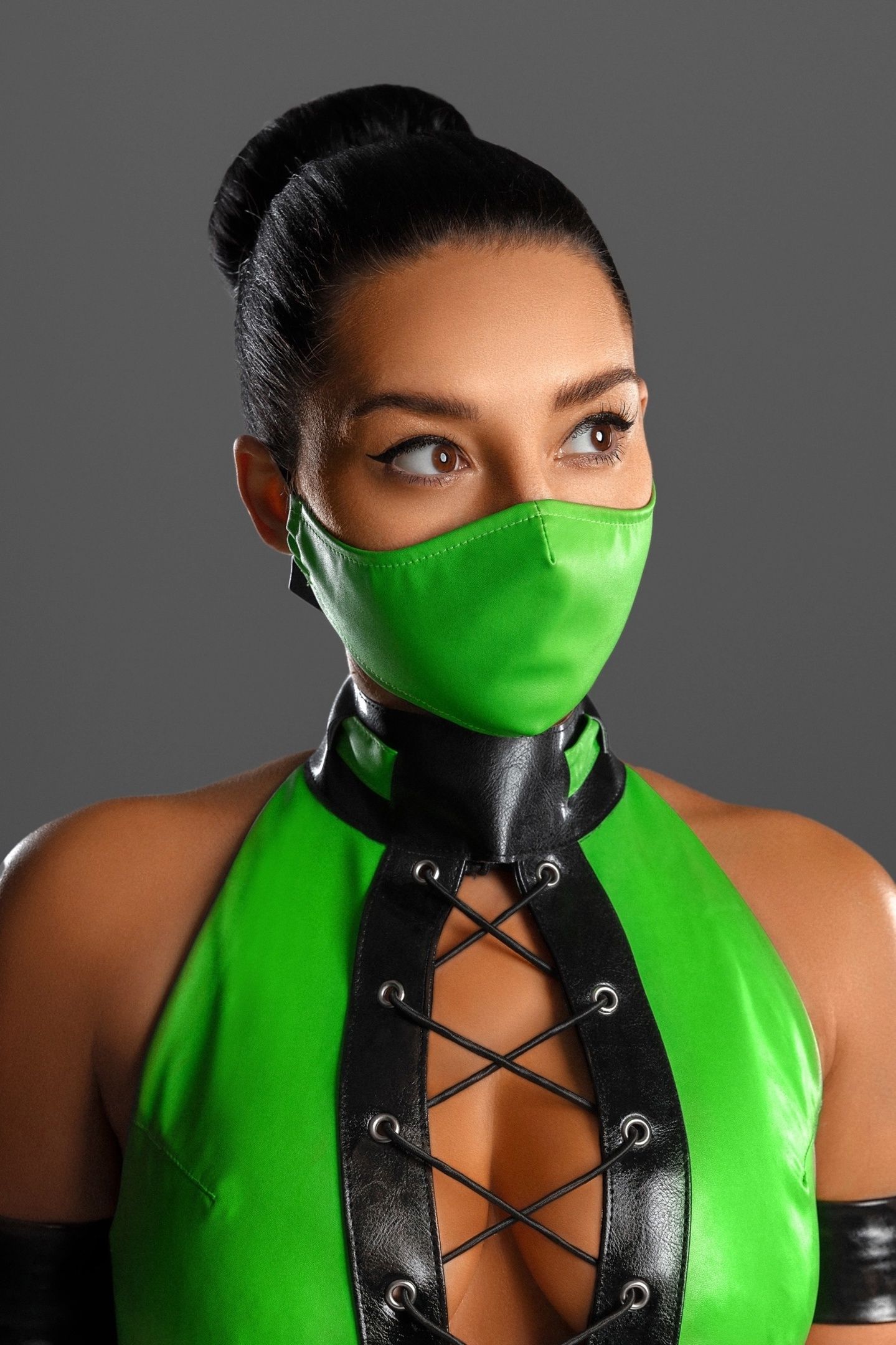 Косплей на Джейд из Mortal Kombat. Косплеер: Анна Шаховская. Источник фото: vk.com/public210125813