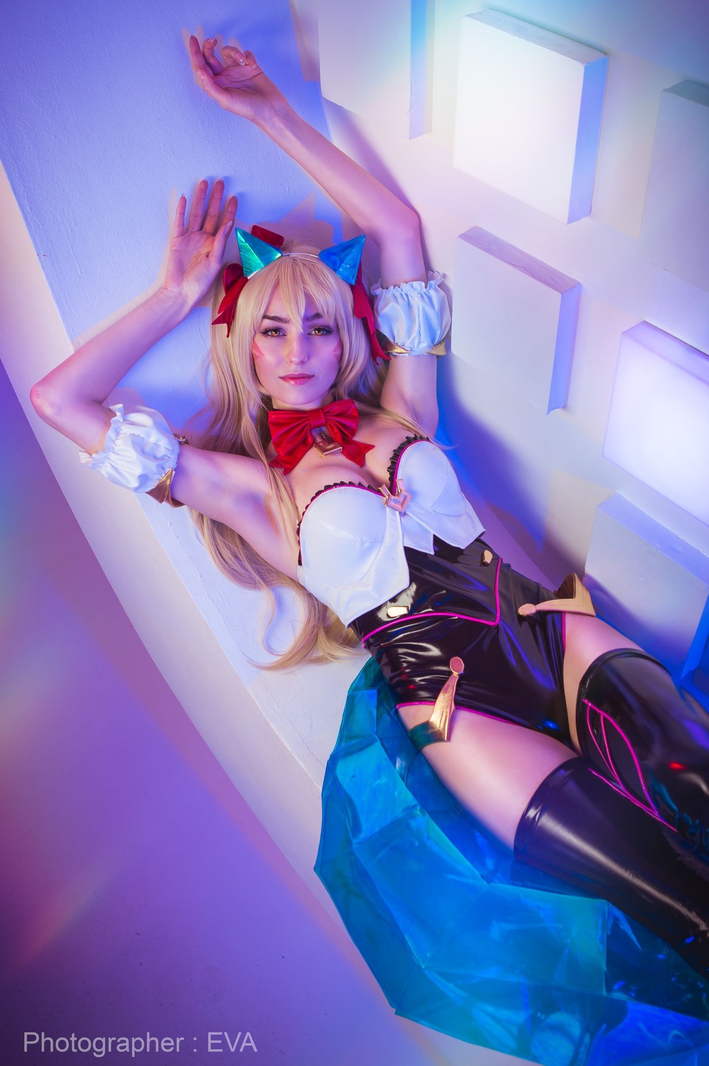 Косплей на Ahri. Косплеер: Анастасия Мелорин. Источник: vk.com/eva_cosplay_photo