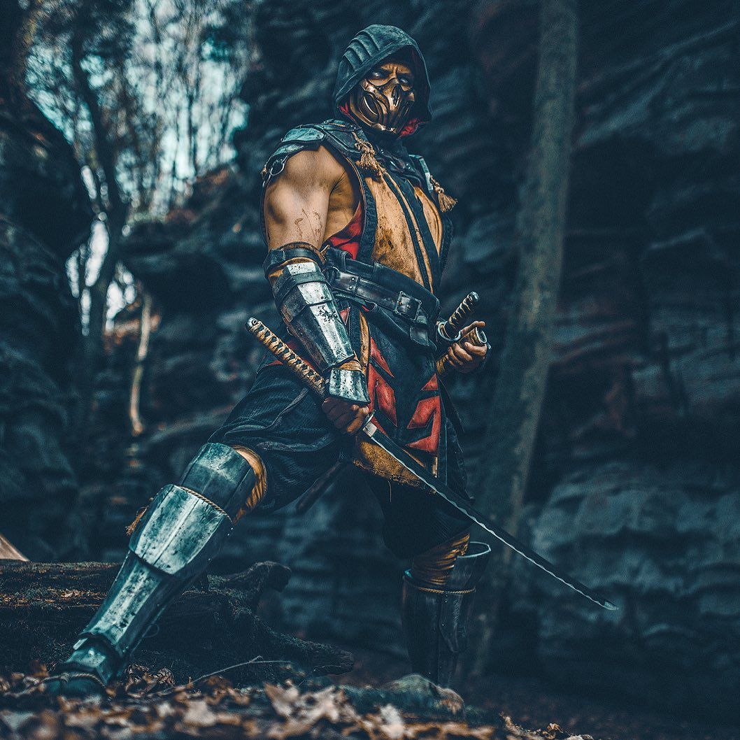 Скорпион из Mortal Combat. Источник: instagram.com/maul_cosplay