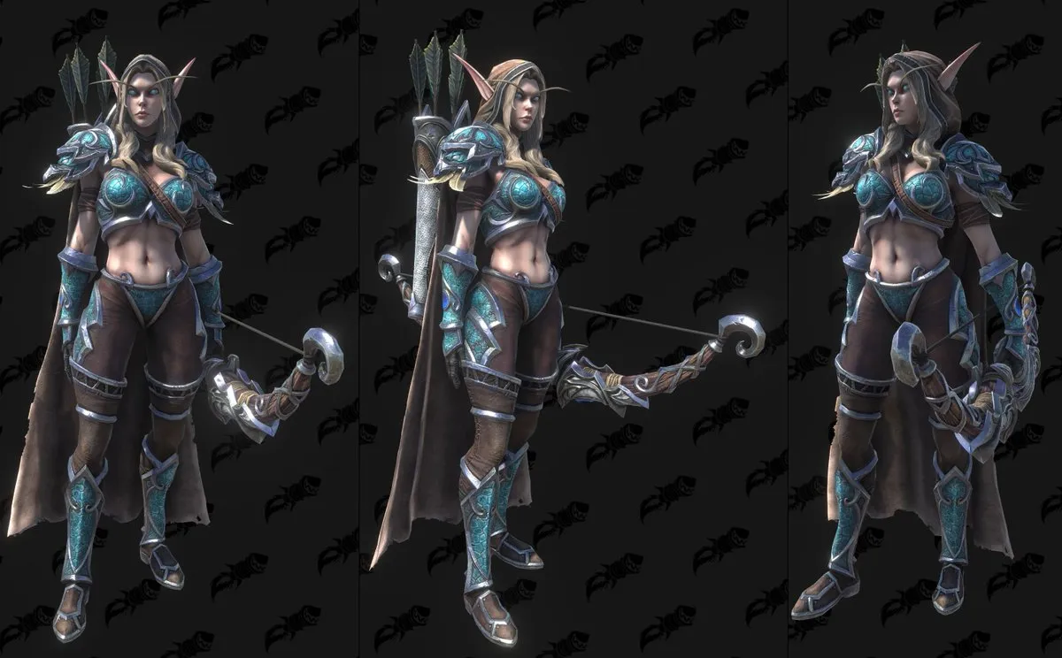 Сильвана Ветрокрылая в Warcraft III: Reforged. Источник: Wowhead.com 