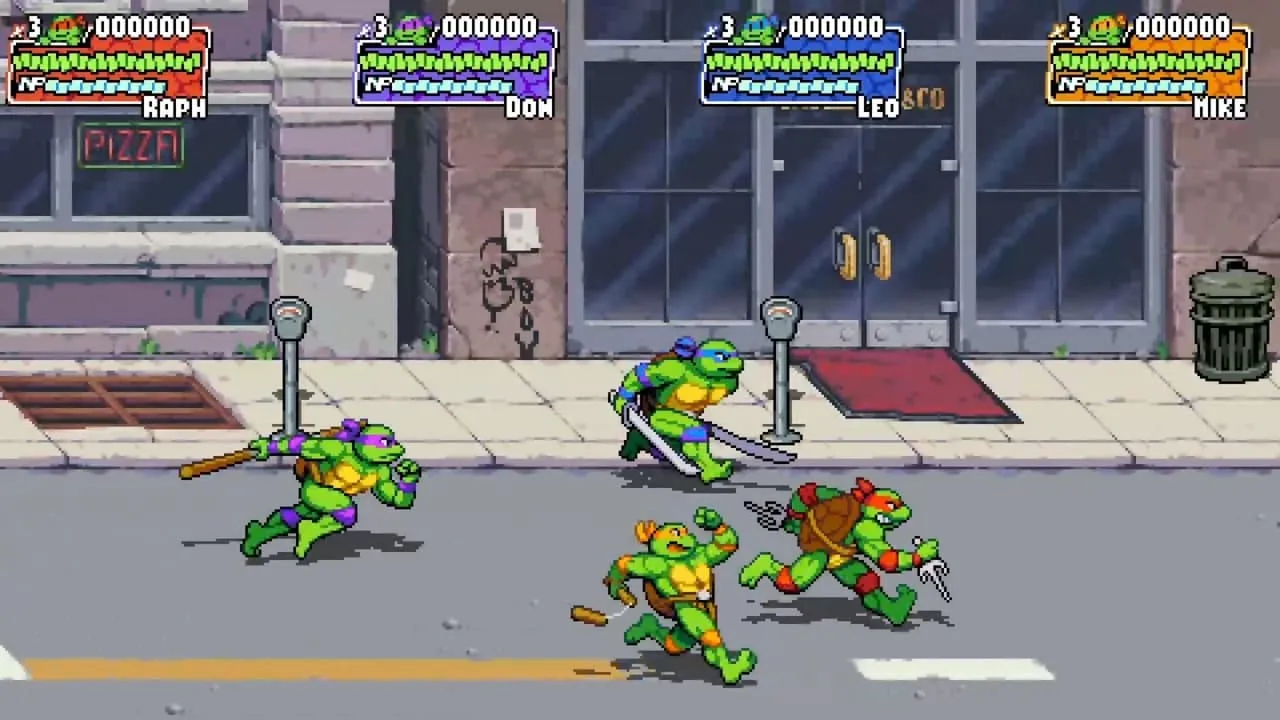 Скриншоты из новой игры о черепашках-ниндзя &mdash; Teenage Mutant Ninja Turtles: Shredder&rsquo;s Revenge. Источник: Steam