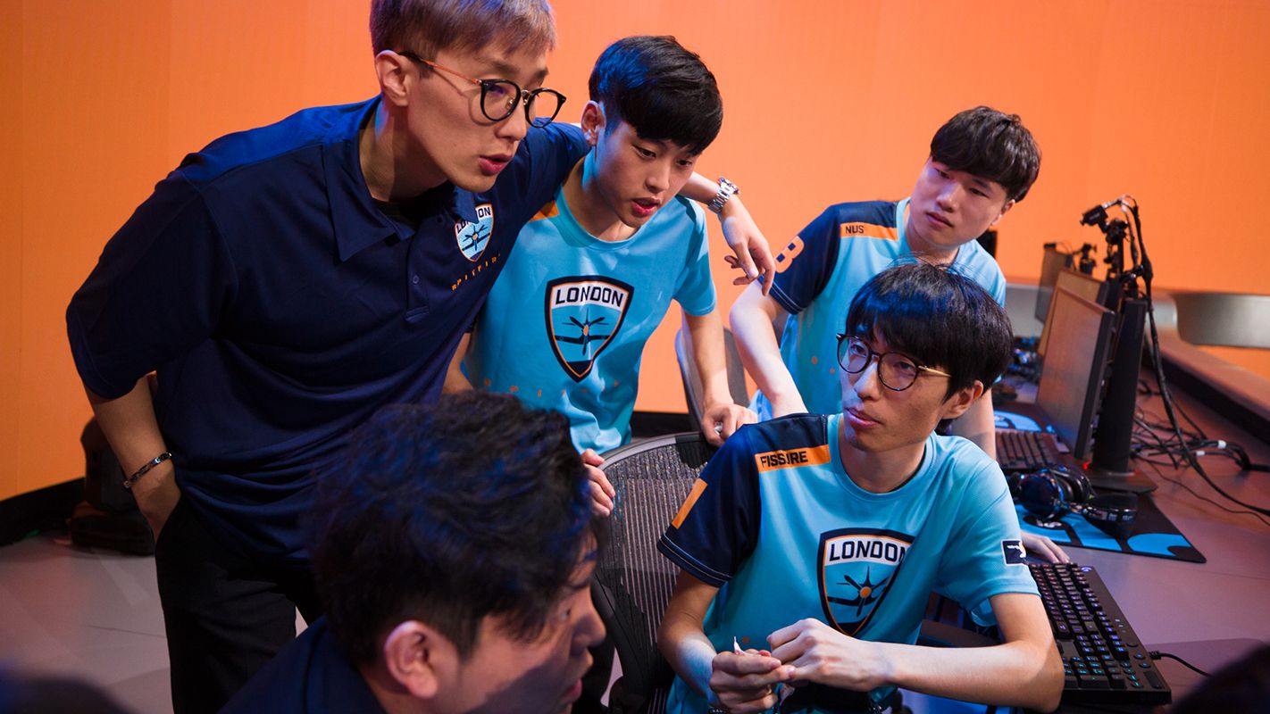 Fissure в составе London Spitfire в первом сезоне Overwatch League. Источник: VG247