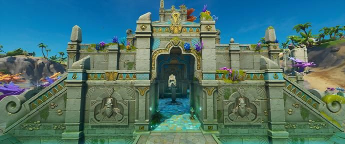 Coral Castle в Fortnite