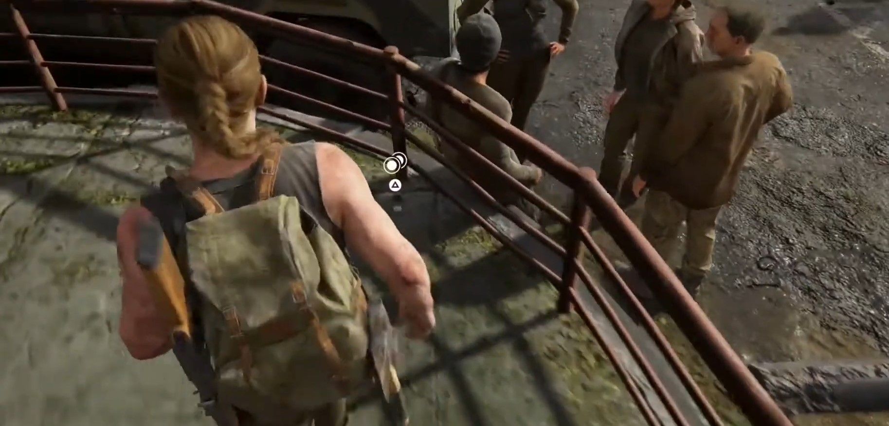 Скриншот из игры The Last of Us Part II