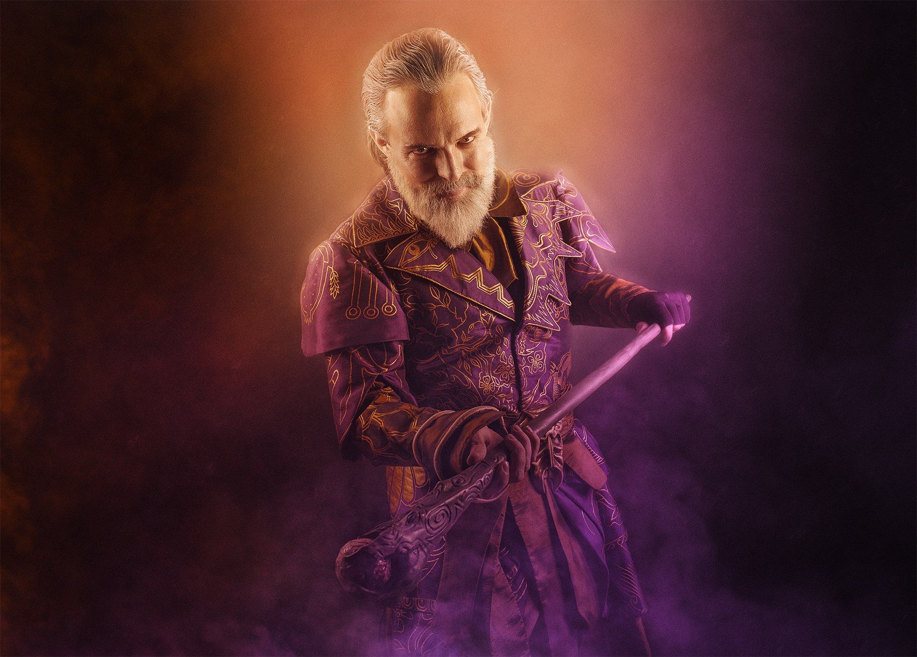 Косплей на Шеогората из The Elder Scrolls. Косплеер: Кирилл CenobiteFX Кириллов. Фотограф: 412ART. Источник: vk.com/fillakteriart