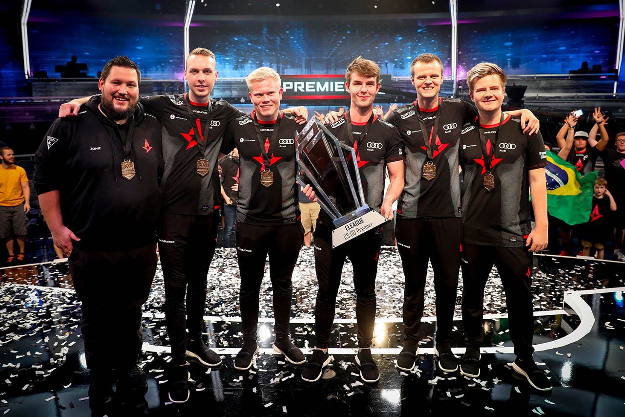 Astralis с Magisk на ELEAGUE CS:GO Premier 2018.
Источник: ELEAGUE