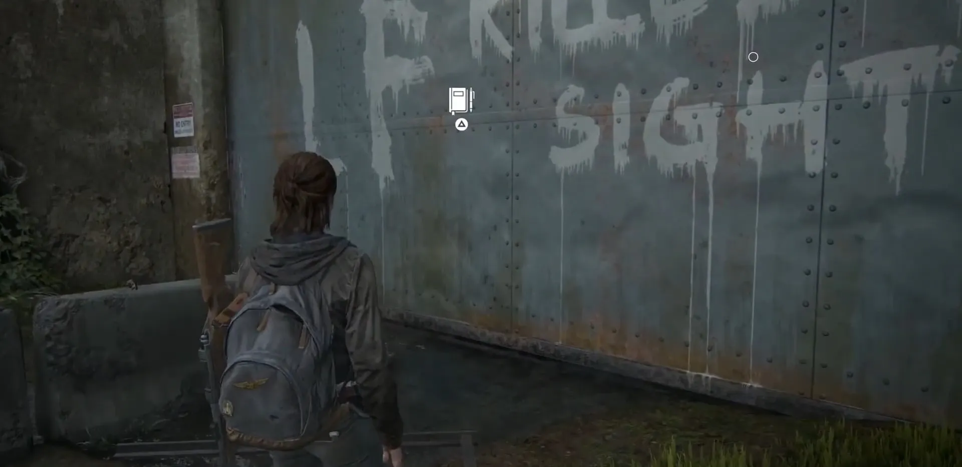 Скриншот из игры The Last of Us Part II