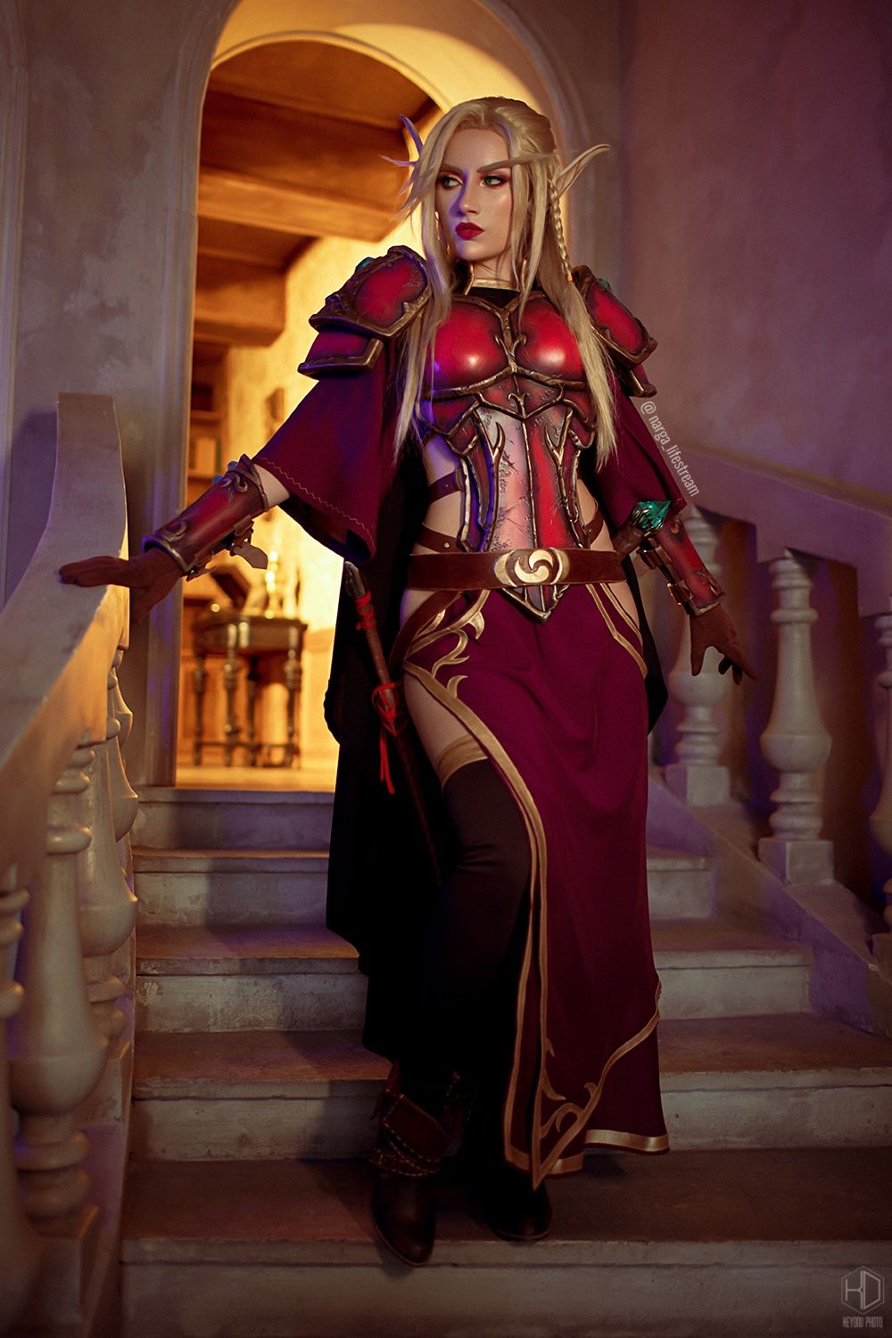 Наталья Narga Кочеткова. Косплей на эльфийку крови из World of Warcraft. Источник: vk.com/lifestream_cosplay