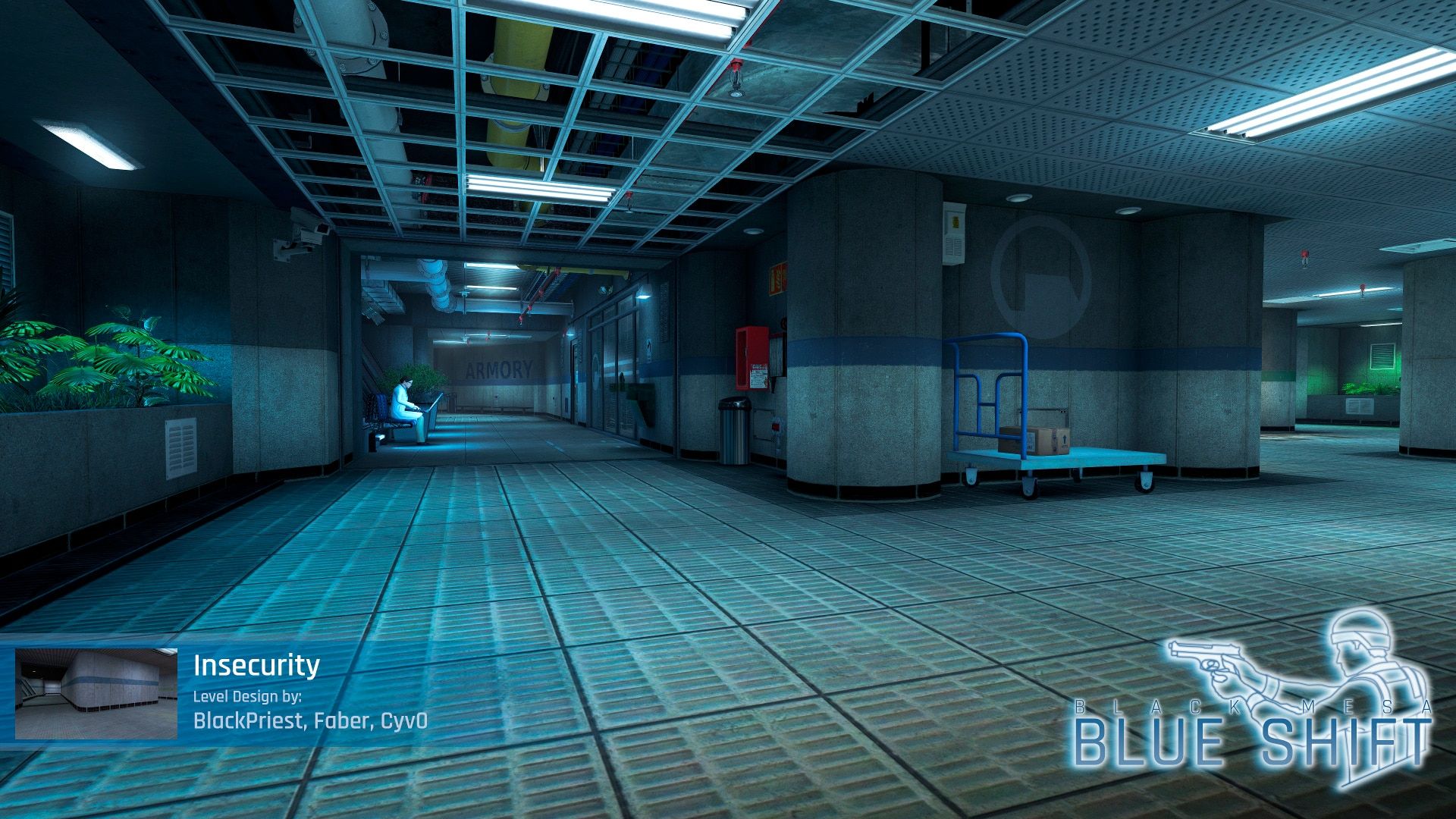 Black Mesa: Blue Shift.
Источник: Мастерская Steam