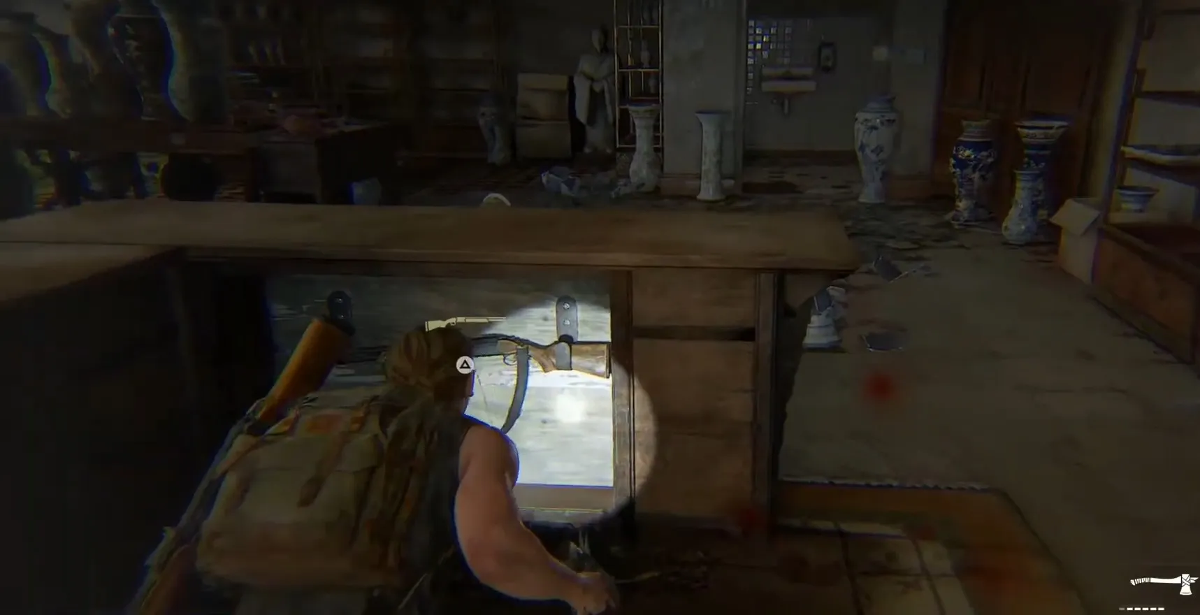 Скриншот из игры The Last of Us Part II