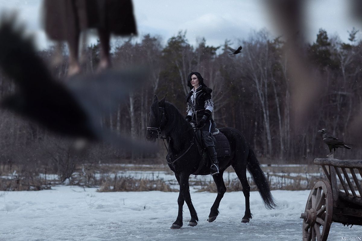 Косплей на Йеннифэр из &laquo;Ведьмака&raquo;. Косплеер: Галина Жуковская. Фотограф: Виктория Романова. Источник: vk.com/milliganphotos