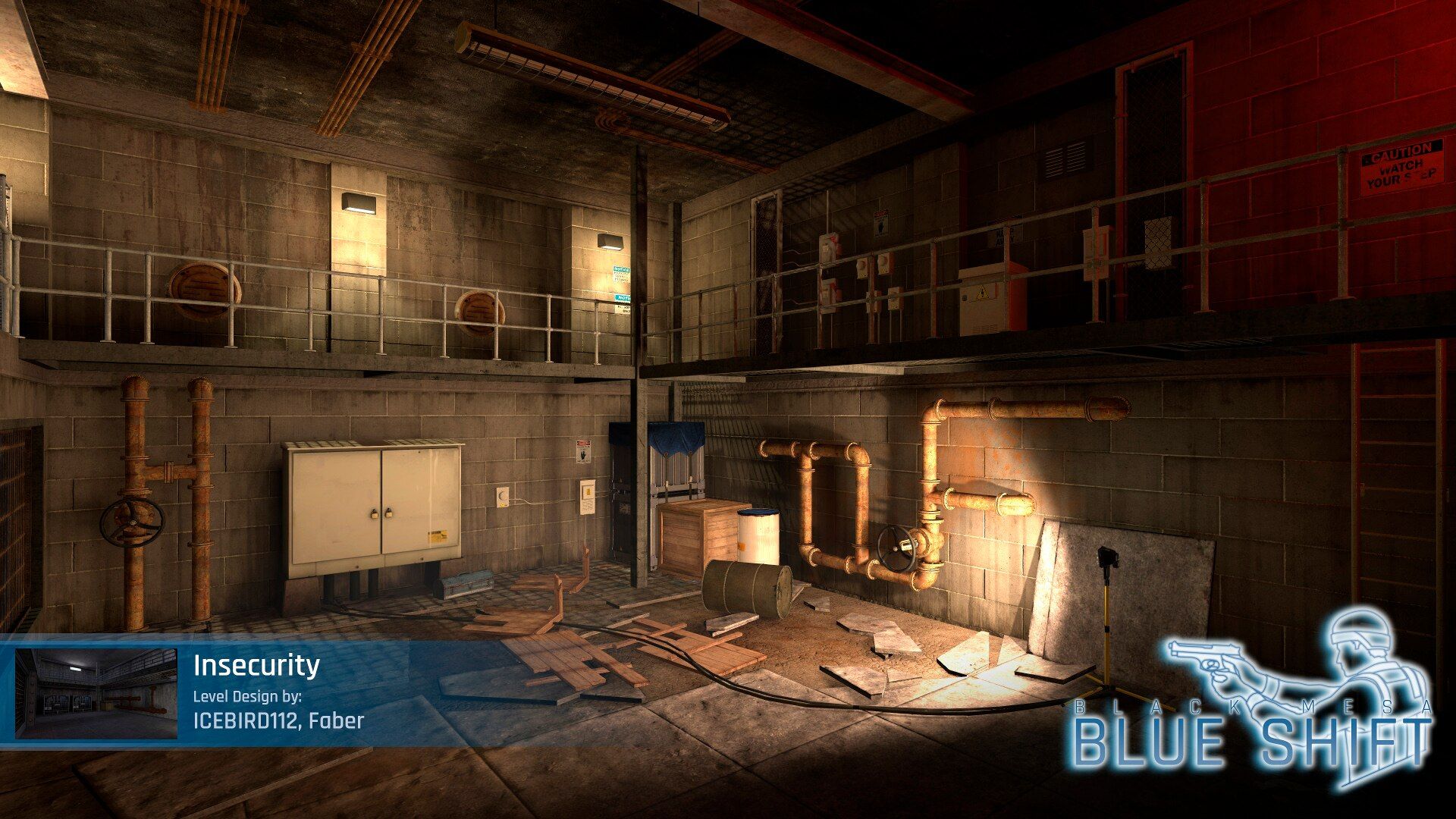 Black Mesa: Blue Shift.
Источник: Мастерская Steam