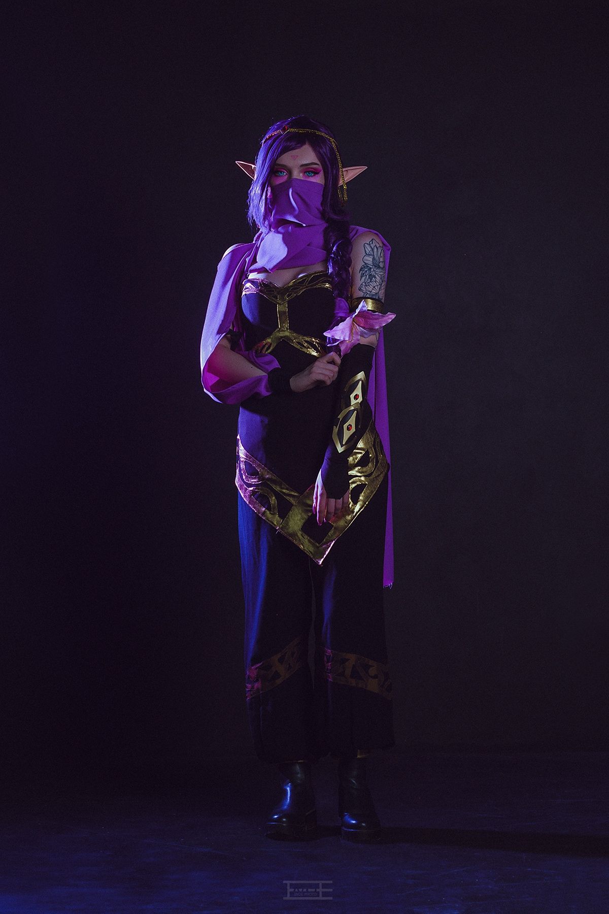 Косплей на Templar Assassin из Dota 2. Косплеер: Катерина Клык. Фотограф: Meiko Inoe. Источник: vk.com/public67920144