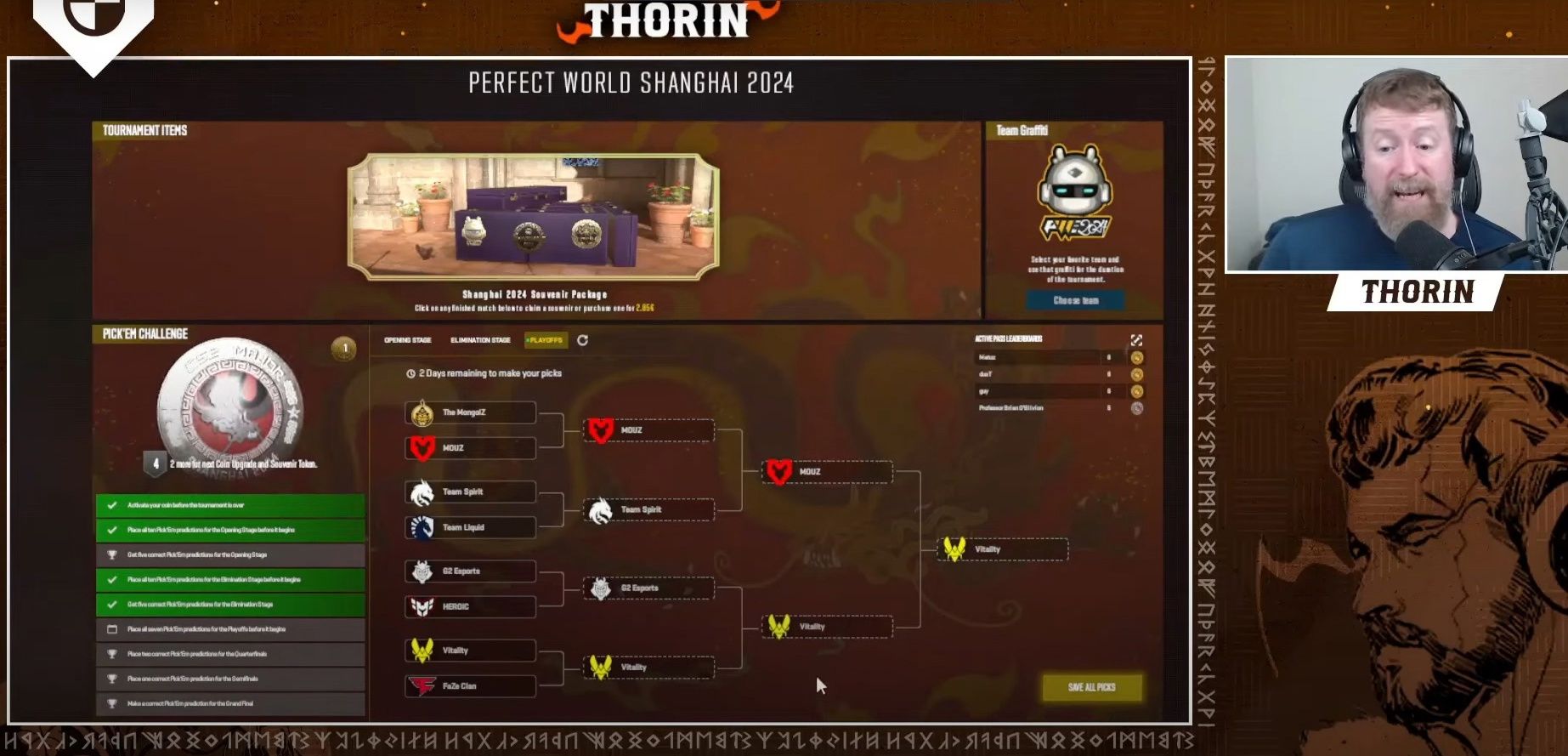 Источник: Perfect World Shanghai Playoffs Pick 'Ems - Thorin's Thoughts - CS2