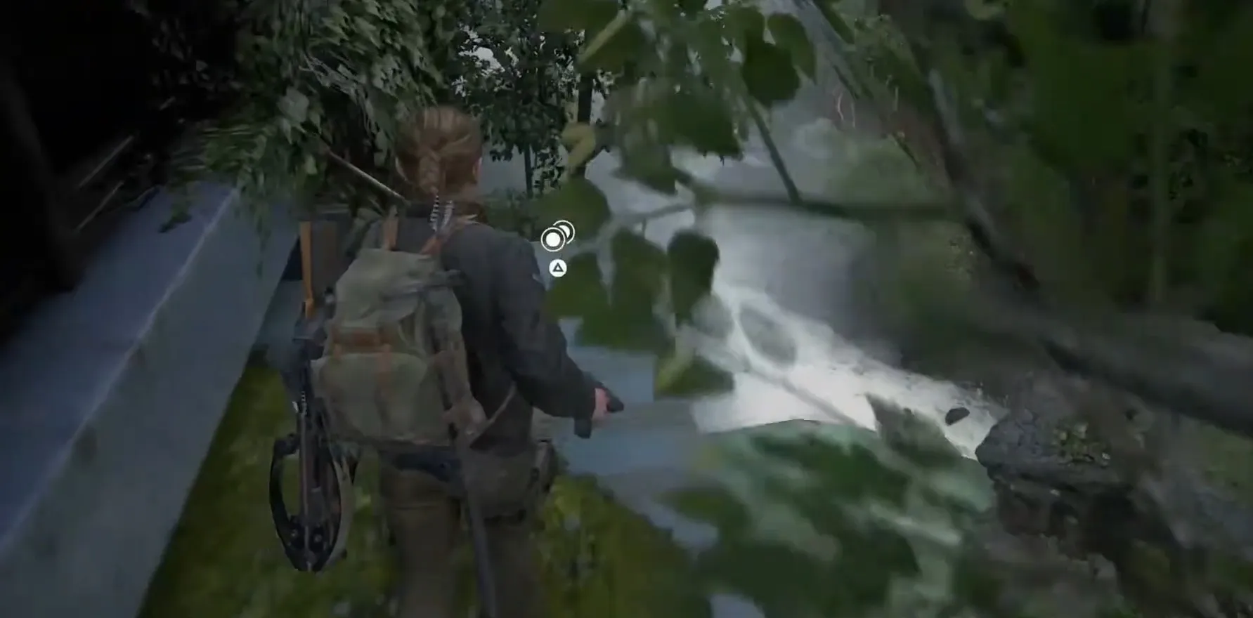 Скриншот из игры The Last of Us Part II