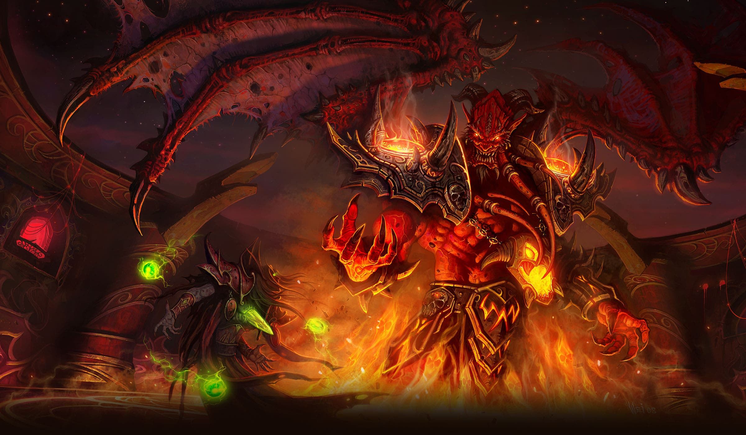 Кил\'джеден &mdash; последний босс The Burning Crusade | Источник: worldofwarcraft.com