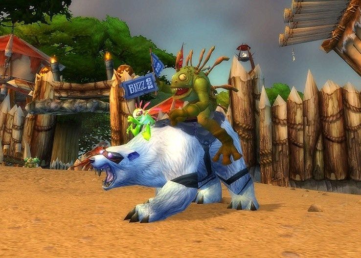 Большой медведь Blizzard из World of Warcraft. Источник: Wowhead