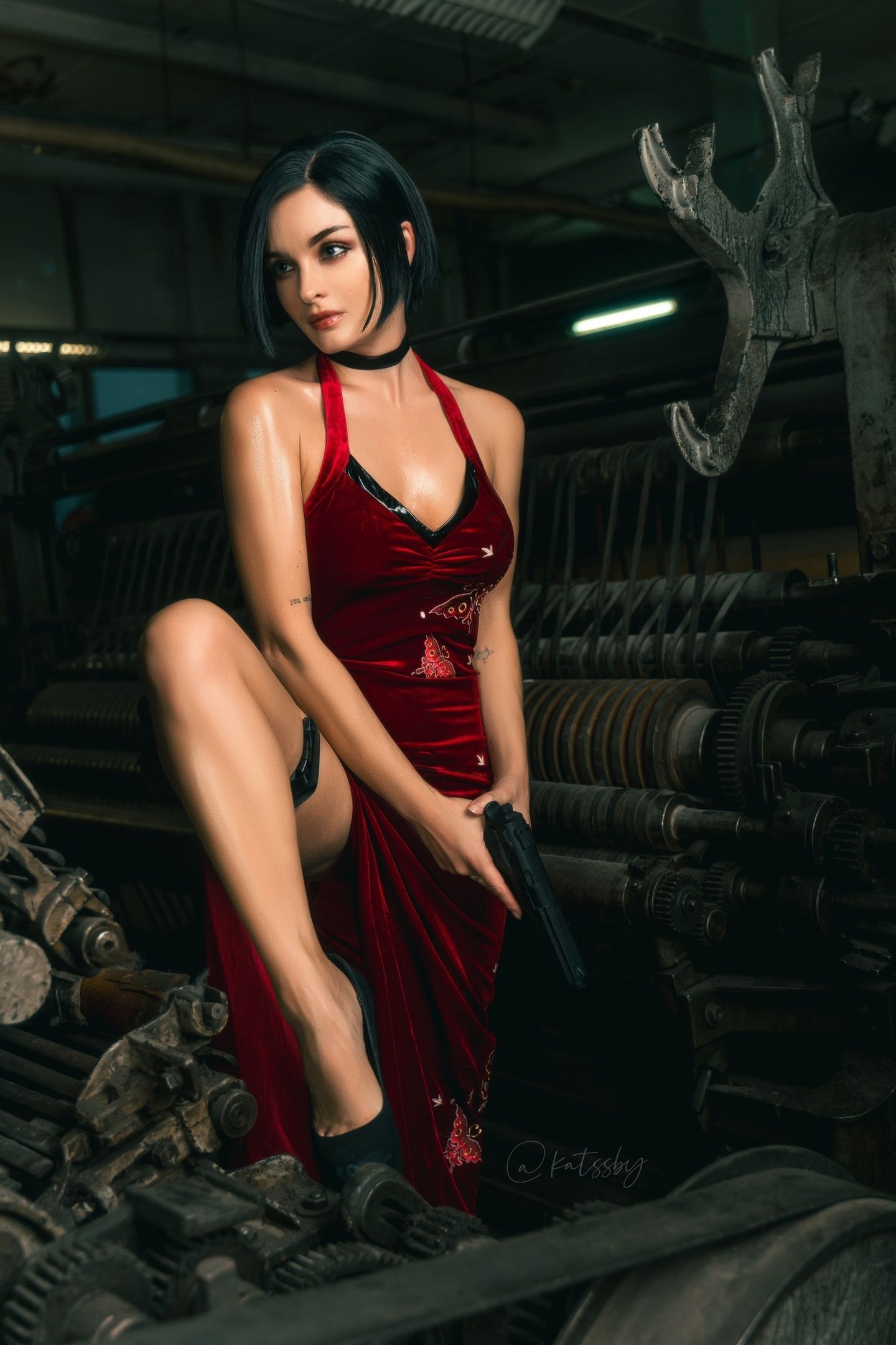 Sexual role-playing in Resident Evil Hell. Role Player: Katsby. Photographer: Katerina Danielyan. Source: vk.com/katsby