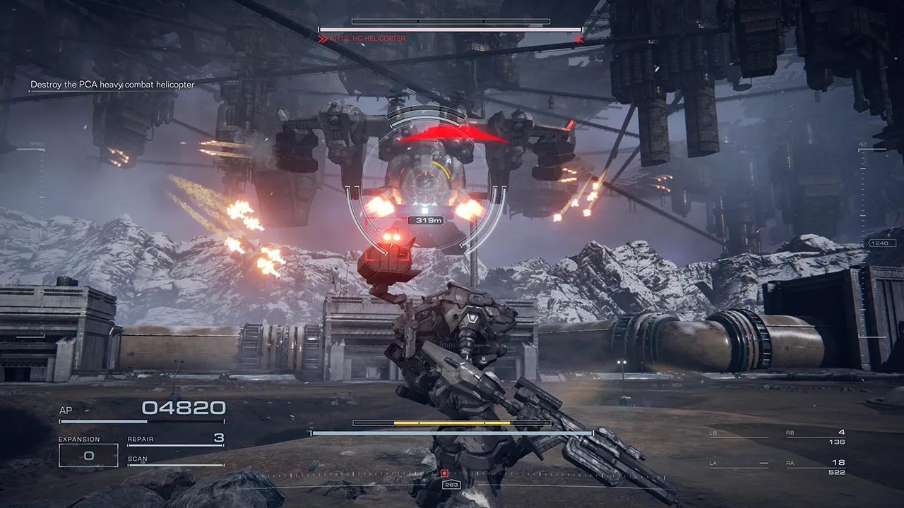 Скриншот из Armored Core VI