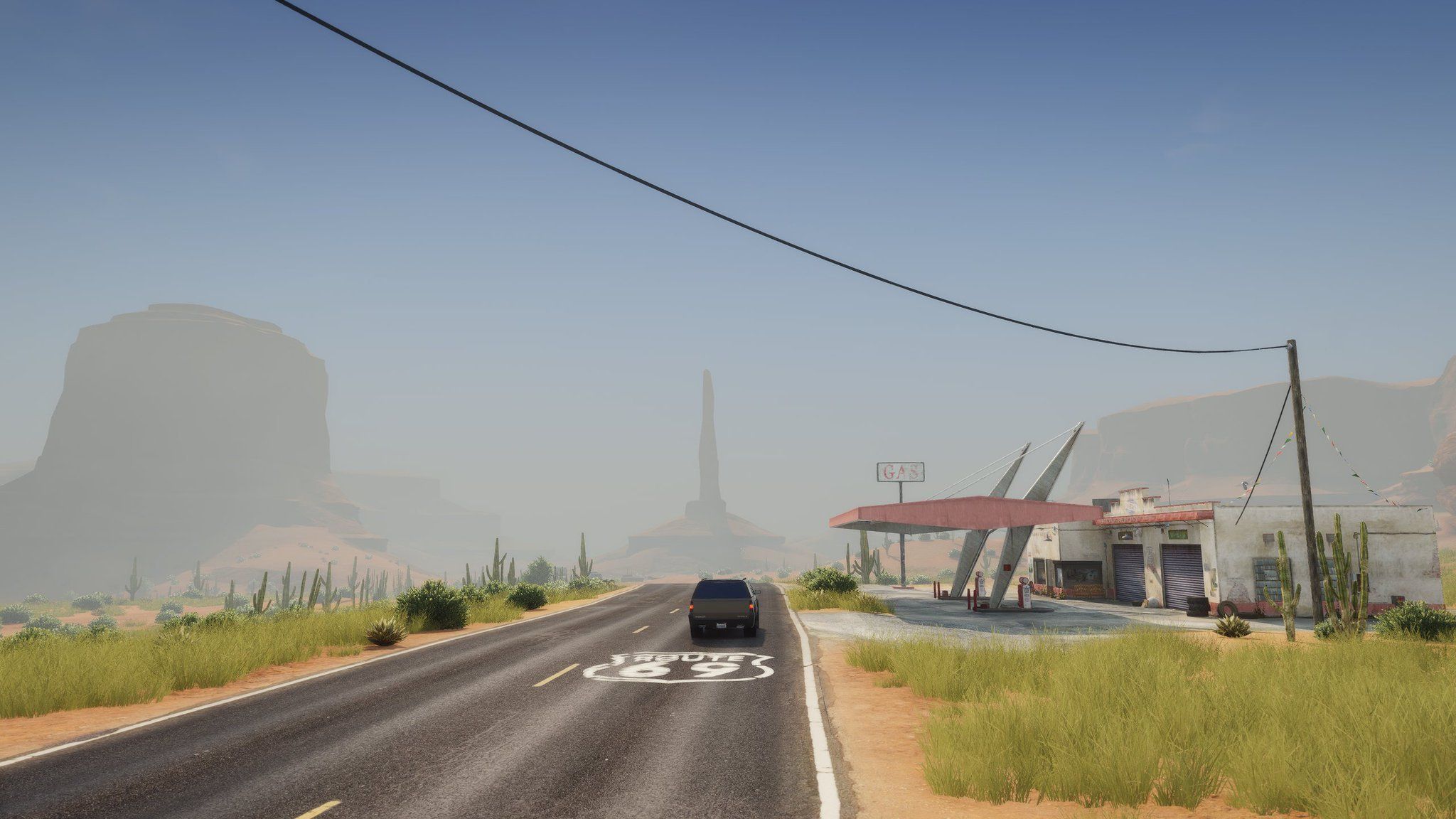 Округ Боун из GTA: San Andreas на движке GTA V | Источник: patreon.com/LasVenturas