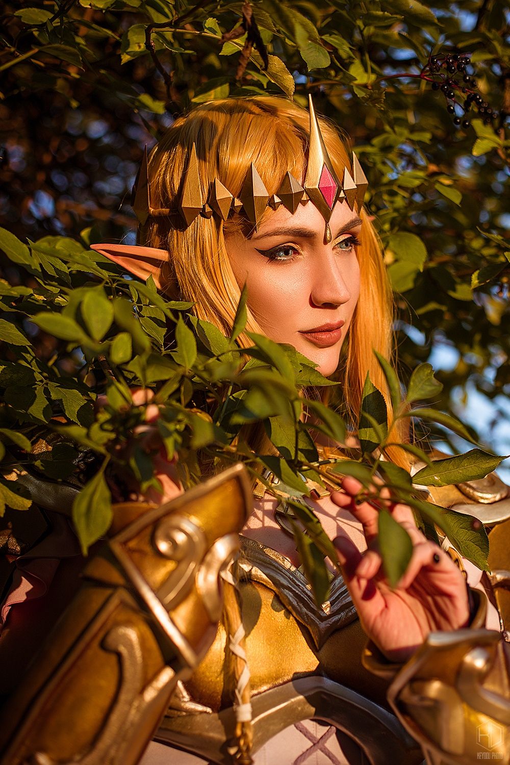 Princess Zelda. Косплеер: Екатерина Полыгалова. Фотограф: Александра Станкевич. Источник: vk.com/cosplay.world