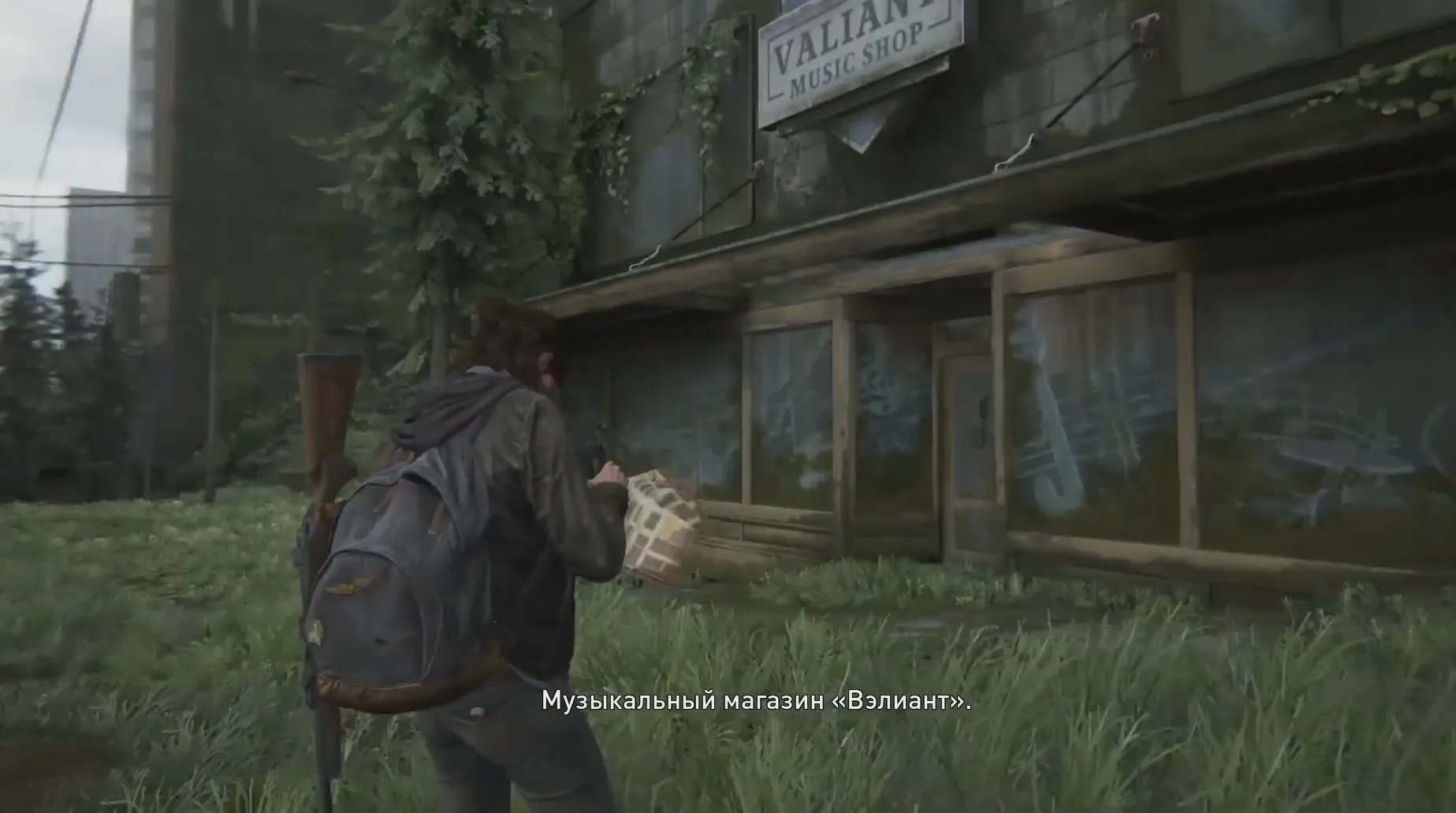 Скриншот из игры The Last of Us Part II