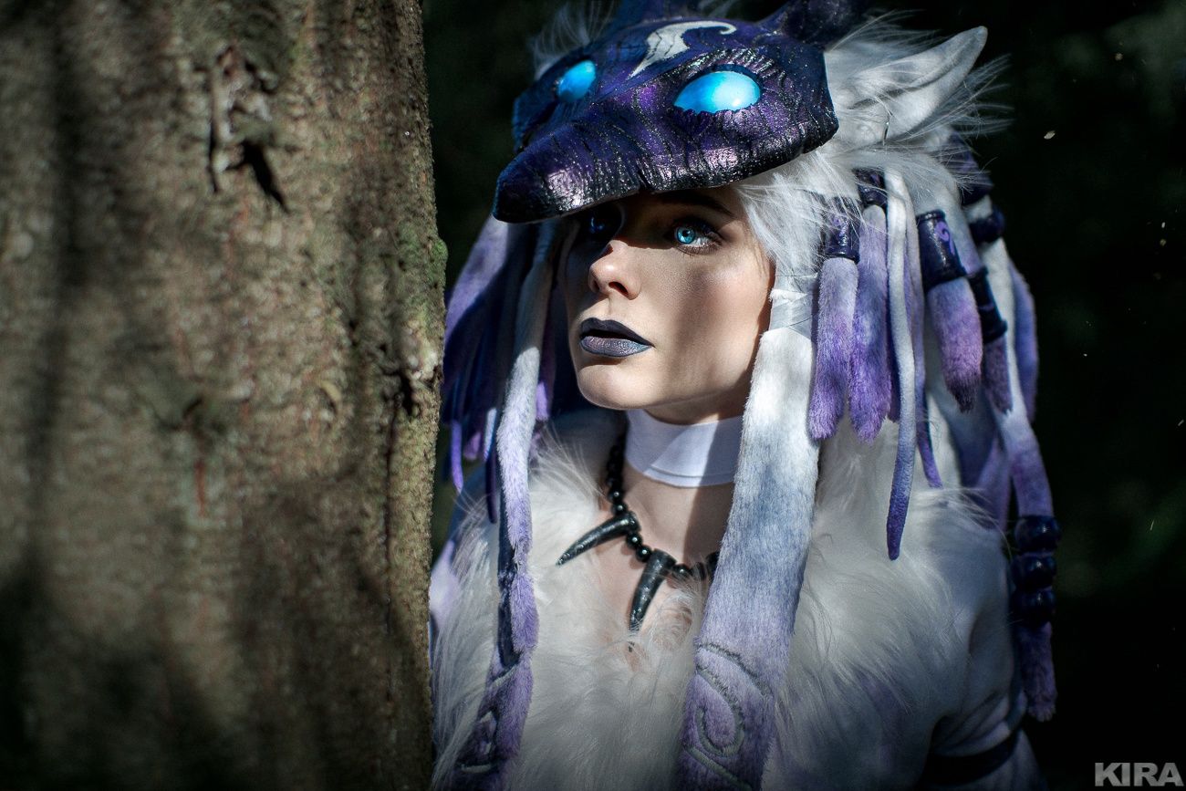 Косплей на Kindred из League of Legends. Косплеер: Reilin. Фотограф: KIRA. Источник фото: vk.com/kmitenkova_photoarts