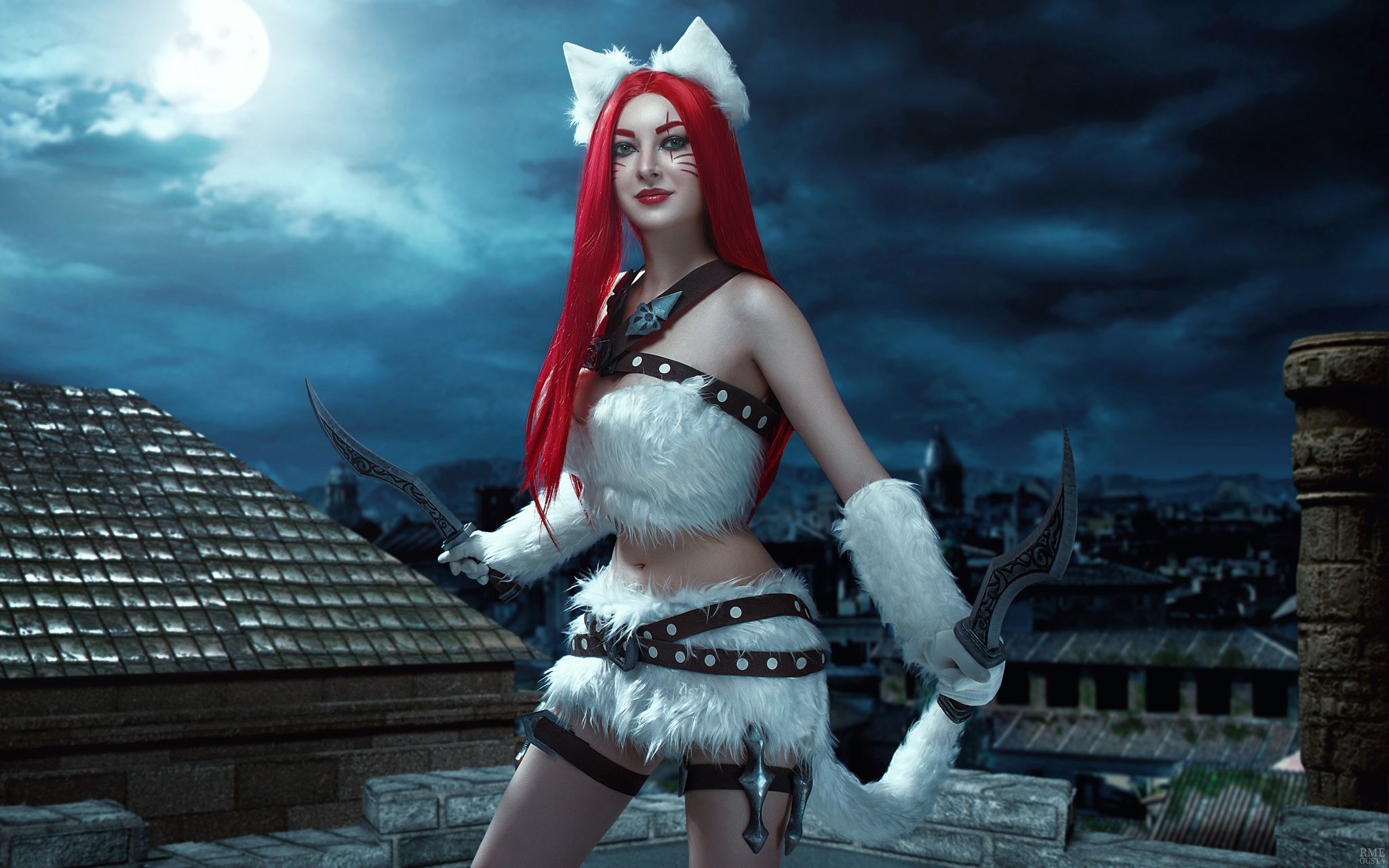 Косплей на Катарину из LoL. Косплеер: JayBie Cosplay. Фотограф: RmeGusta Косплей-фотограф.  Источник: vk.com/ritaphotography