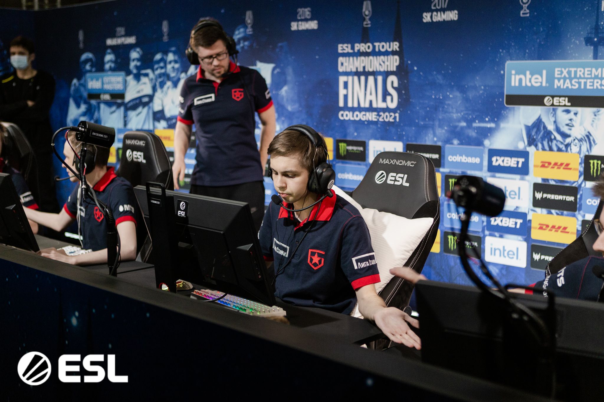 Gambit Esports на IEM Cologne 2021. Фото: ESL